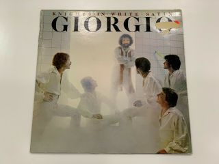 Giorgio Moroder Knights In White Satin 50 313 1976 France Nm Vinyl Lp Rare
