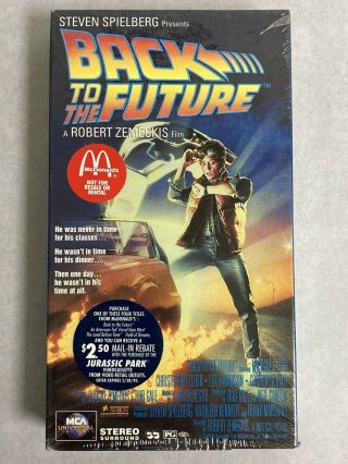 Back To The Future Vhs Mcdonald 