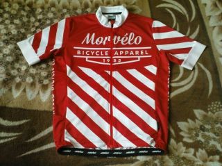 Rare Cycling Jersey - Morvelo Bicycle Apparel 1985 Size L