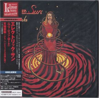 Electric Sun / Uli Jon Roth: Earthquake (very Rare Japan Mini - Lp Cd) Scorpions