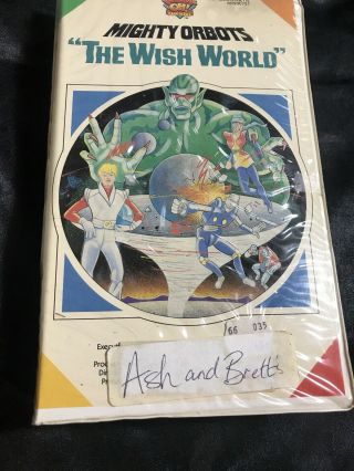 Mighty Orbots " The Wish World " (vhs 1986) Very Rare