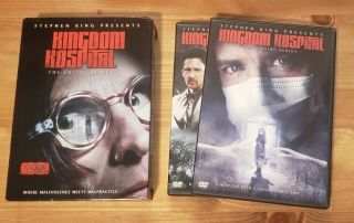 Stephen King Presents Kingdom Hospital - Entire Series Dvd,  4 - Disc Set.  Rare R1