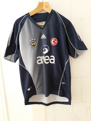 Fenerbache Football Shirt Adidas Rare Mens M Medium Turkey