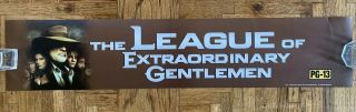 League Of Extraordinary Gentlemen Mylar 5x25 Poster Rare