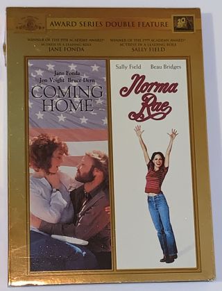 Award Series Double Feature - Coming Home & Norma Rae Dvd’s Rare Find