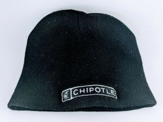 Chipotle Beanie/skull Cap Rare Collectable " Manager Only " Pre - Owned