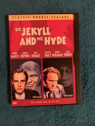 Dr.  Jekyll And Mr.  Hyde 1932 1941 Dvd Classic Double Feature Rare Oop Like
