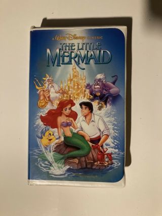 The Little Mermaid (vhs) Banned Artwork Cover Version Rare Collector
