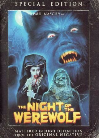 Night Of The Werewolf (1980) " Uncut " Dvd Special Edition (1997) Rare,  Oop