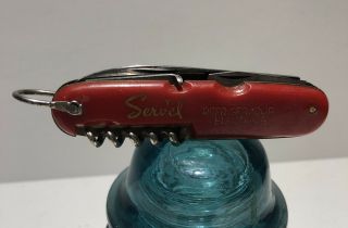 Vintage Pocket Knife Solingen Multi Tool Rare