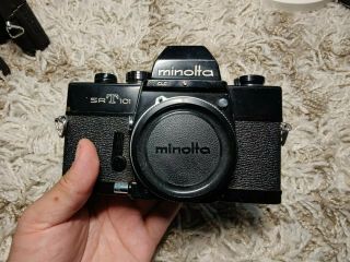 Minolta Srt 101 35mm Slr Black (rare) Body Only