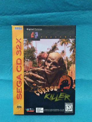 Corpse Killer Complete Cib Awesome Shape And Rare (sega 32x,  1994)