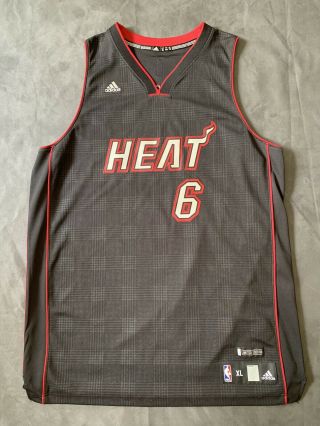 2011 Lebron James Miami Heat Adidas Jersey Limited Edition Size Xl Rare