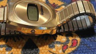 Vintage Digitaire LCD Quartz Solid State CM3 - 307 Swiss watch 1970s Rare 3