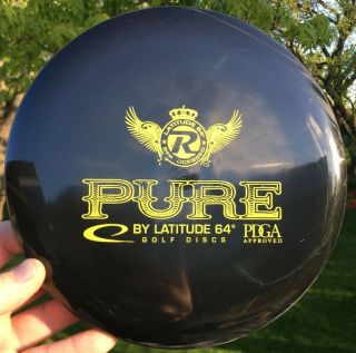 ⚡️rare Black Latitude 64 Reprocessed Pure Putt And Approach 171 Grams ⚡️