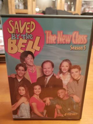 Saved By The Bell - The Class: Season 5 (dvd,  2005,  4 - Disc Set) Rare Oop