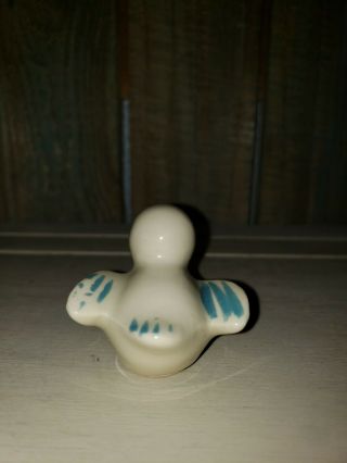 Vintage Shawnee Pottery Miniature baby Bird 883 Very Rare Very Hard To Find 2