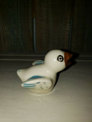 Vintage Shawnee Pottery Miniature baby Bird 883 Very Rare Very Hard To Find 3