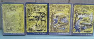 Set (4) Vols The Sword Of Laban Hc/dj Book Of Morman/children Rare Complete Set
