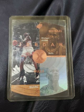 Michael Jordan 1998 Upper Deck Spx Bronze Parallel Diecut Hologram X 6 Rare