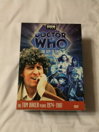 Doctor Who The Key To Time The Complete Adventure Dvd 6 - Disc Set Rare & Oop