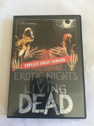 Erotic Nights Of The Living Dead Explicit Uncut Version.  Rare Find