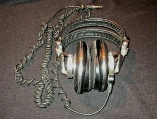 Vintage Pioneer Monitor 10 Stereo Headphones Rare - Made In Japan