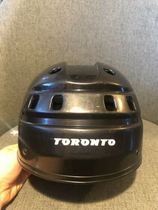 Toronto Vintage Hockey Helmet - Size 50 - 55 - Black - Rare
