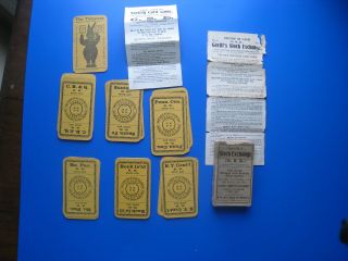 Antique Rare 1903 Gavitt " S Stock Exchange G S E Card Game Instructions Box