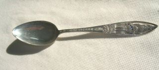 Rare 1915 San Francisco Panama Pacific Exposition Sterling Spoon Tower Of Jewels