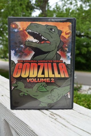 Godzilla The Animated Series Vol.  2 (dvd,  2007) Very Rare