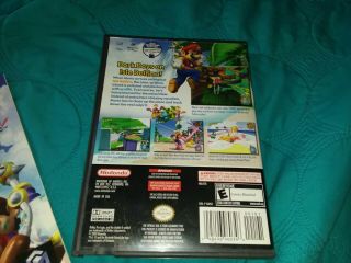 Mario Sunshine GameCube 2002 Complete CIB Players Choice Rare 3