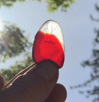 Davenport Sea Glass Rare Red 3