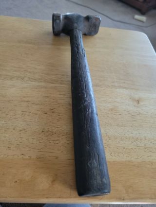 Rare Vtg/antique Marked 21 Cross Peen Hammer Blacksmith/anvil/forge/farrier