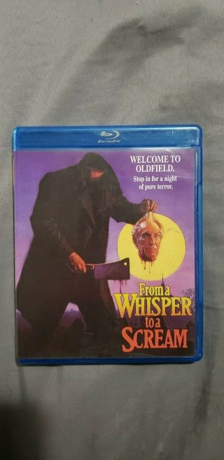 From A Whisper To A Scream Blu - Ray Oop Rare Scream Factory