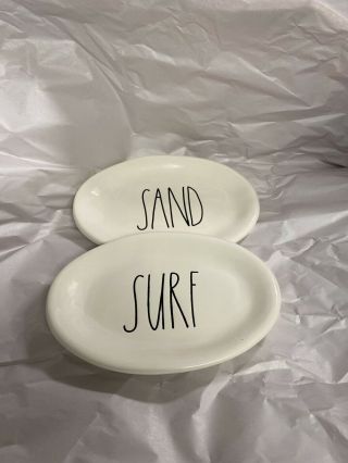 Rare Rae Dunn Surf & Sand Ovals