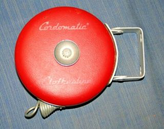 Rare (red) Vintage Cordomatic Clothesline Reel Cr - 20 (20 