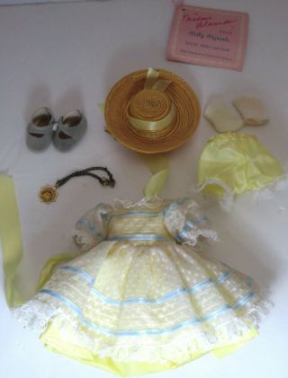 Madame Alexander Polly Pigtails " Madc 1990 Club Dress Outfit Only - No Doll Rare