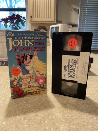 The Heroic Adventures Of Joseph The Fearless 1987 Vhs Just For Kids Rare Oop
