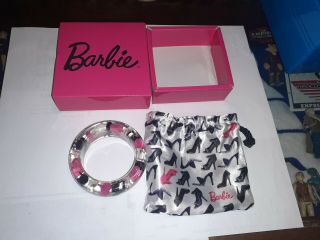 Vintange Rare Barbie Lucite High Heel Shoe Bracelet