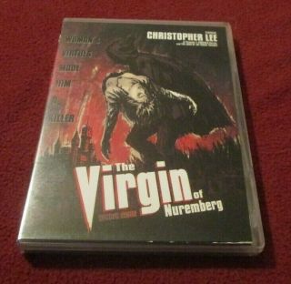The Virgin Of Nuremberg Rare Oop Dvd Christopher Lee,  Antonio Margheriti