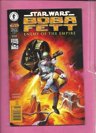 Star Wars Boba Fett Enemy Of The Empire 1,  2,  4 Dark Horse 1999 Rare