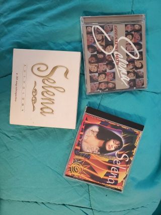 Selena Quintanilla Anthology 3 Cd Set “rare "