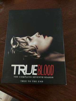 True Blood: The Complete Seventh Season (dvd,  2014,  4 - Disc Set) Hbo Rare Final