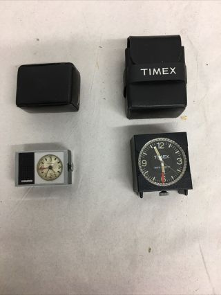 Rare Vintage Sloan Mini Electronic Travel Alarm Clock,  1 Timex Mini Clock