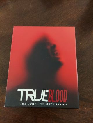 True Blood: Complete Sixth Season (blu - Ray Disc,  2014,  4 - Disc Set) Hbo Rare