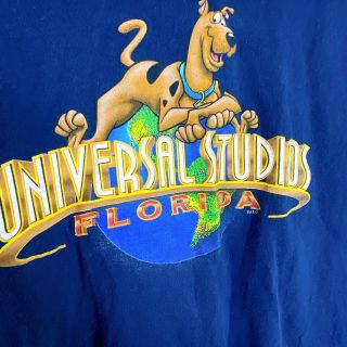 Vintage Scooby Universal Studios T Shirt Rare Sz Xxl Guc Cartoon Network