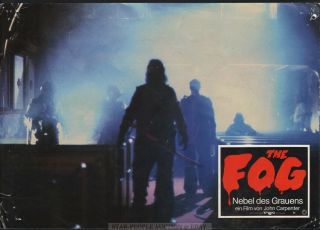 John Carpenter - Zombies - The Fog 1980 Rare German Lobby Card