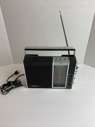 Rare Vintage Panasonic Am/fm Portable Radio Model Rf 900 Ic Integrated Circuit