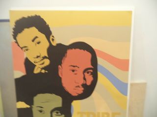 LIMITED RARE A Tribe Called Quest Hip Hop Poster - SIGNED JACKSON AND 43/100 2